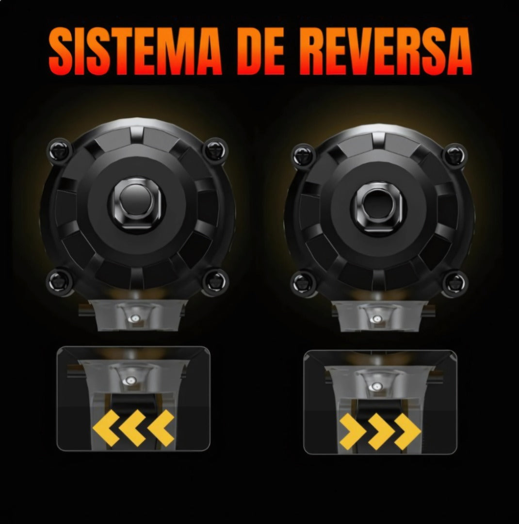 DUO AMOLADORA + LLAVE DE IMPACTO 48V