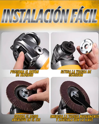 AMOLADORA DeWaLT INALAMBRICA 48V