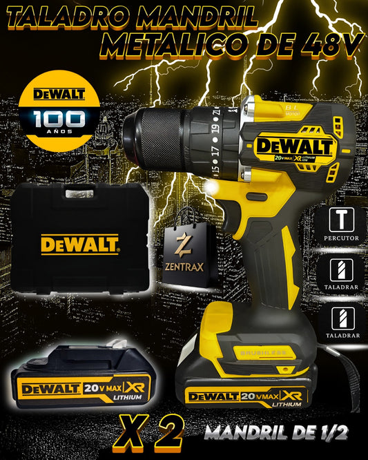 TALADRO MANDRIL METALICO DeWaLT